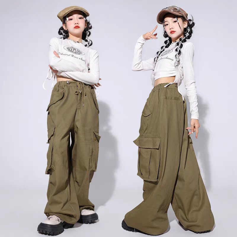 Street Fashion Outfit Girl - Kız Çocuk Hip Hop Crop Top