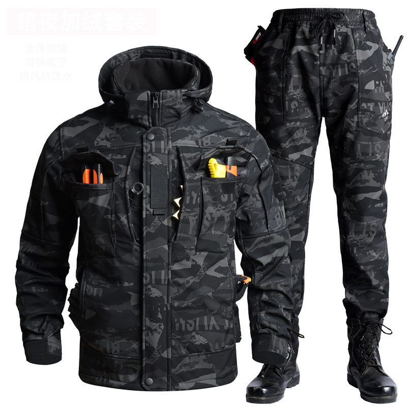 Windbreak Shell Jacket - Kışlık Erkek Dağ Kayak Sıcak Takımları