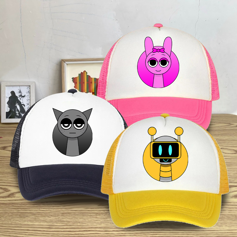 Street Fashion Hats - Sprunki Yazlık Fileli Beyzbol Şapkası Erkek