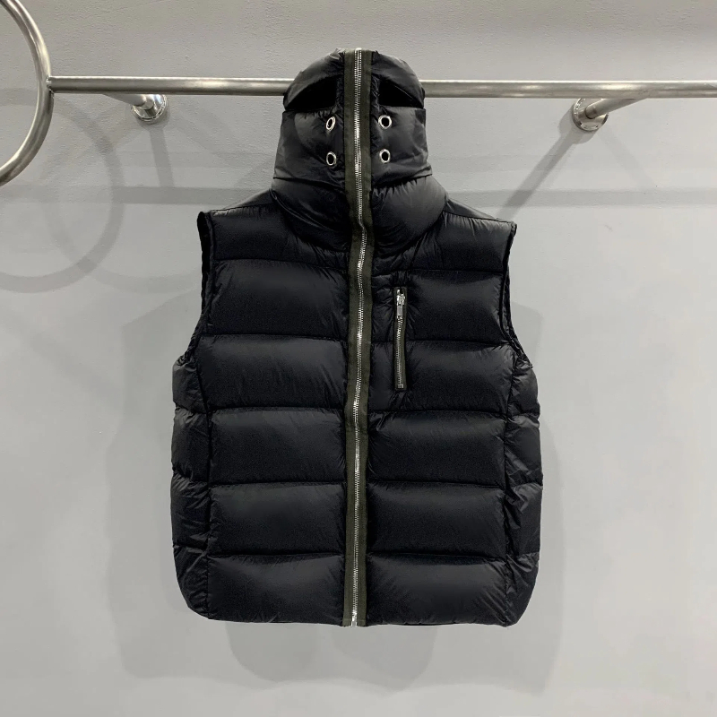 Street Fashion Jacket Men - 2024AW yüksek sokak erkek aşağı ceket
