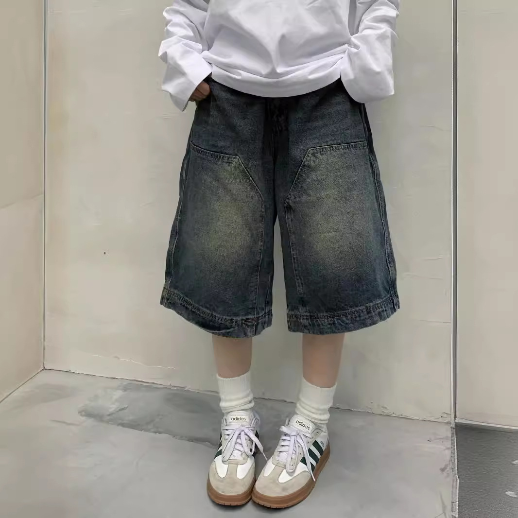 Street Fashion Jeans Men - Kadınlar Y2K Vintage Bol Paça Kot