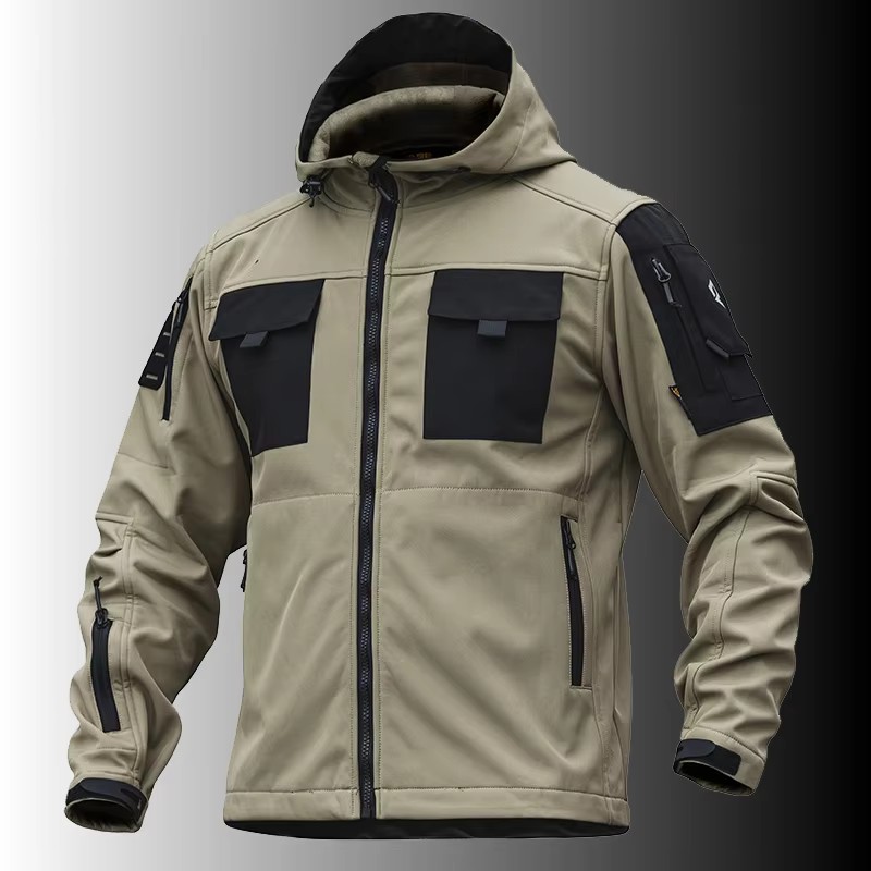 Windbreak Shell Jacket - TAD Köpekbalığı Yumuşak Kabuk Askeri Taktik