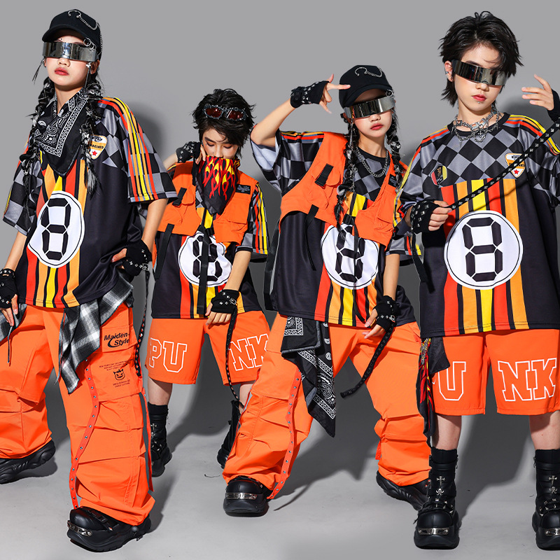 Street Fashion Outfit Girl - Erkek Çocuk Hip Hop Modası K-pop