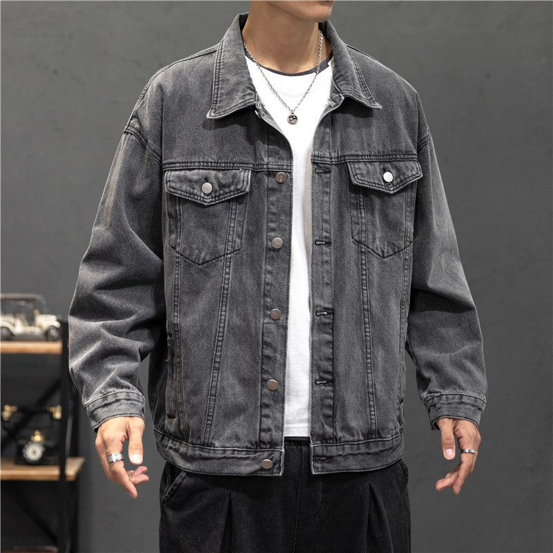 Yeni Denim ceket erkekler Vint - Street Fashion Jeans Men incelemesi ve fiyatı