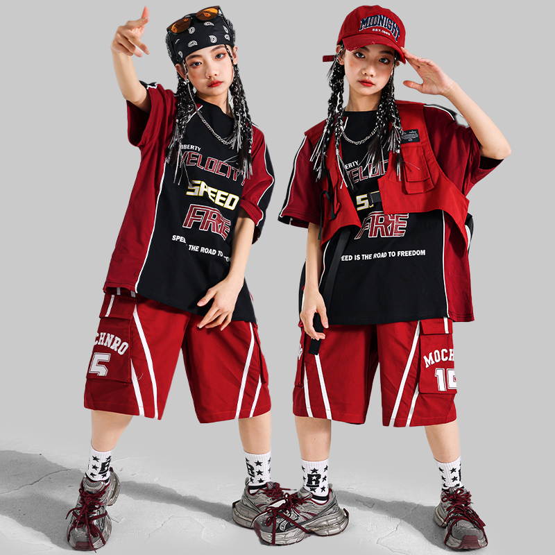 Genç Moda Hiphop Caz Dans Kost - Street Fashion Outfit Girl incelemesi ve fiyatı