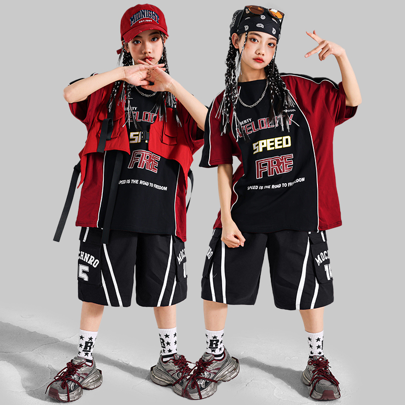 Genç Moda Hiphop Caz Dans Kost - Street Fashion Outfit Girl incelemesi ve fiyatı