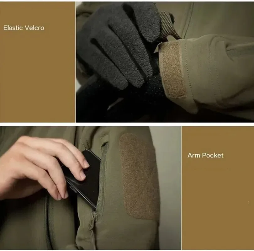 5XL 6XL erkek Rus Kamuflaj Pol - Windbreak Shell Jacket incelemesi ve fiyatı