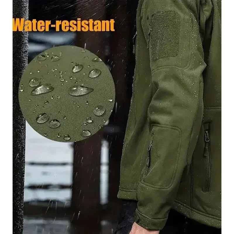 5XL 6XL erkek Rus Kamuflaj Pol - Windbreak Shell Jacket incelemesi ve fiyatı