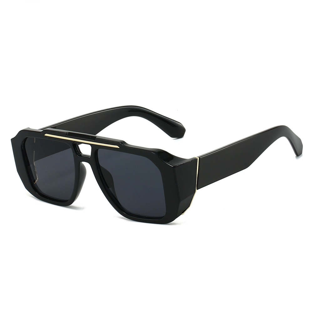 2026 Retro Yeni Çift Köprülü V - Street Fashion Glasses incelemesi ve fiyatı