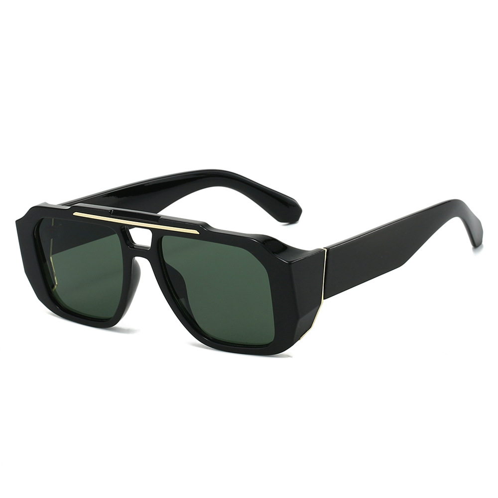 2026 Retro Yeni Çift Köprülü V - Street Fashion Glasses incelemesi ve fiyatı