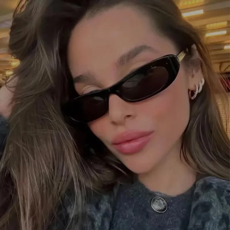 Yeni Retro Oval Çerçeveli Güne - Street Fashion Glasses incelemesi ve fiyatı
