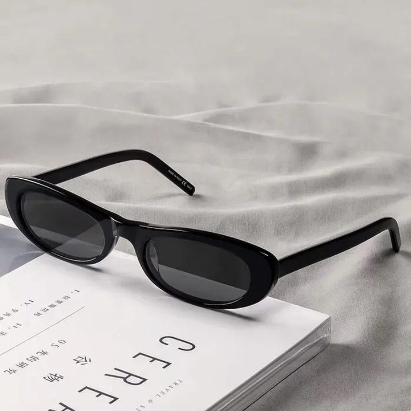 Yeni Retro Oval Çerçeveli Güne - Street Fashion Glasses incelemesi ve fiyatı