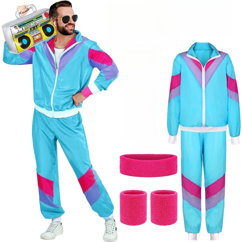 80'ler 90'lar süslü elbise kos - Street Fashion Jacket Men incelemesi ve fiyatı