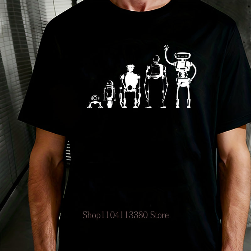 Robot Evolution Grafik Baskı T - Street Fashion Evolution incelemesi ve fiyatı