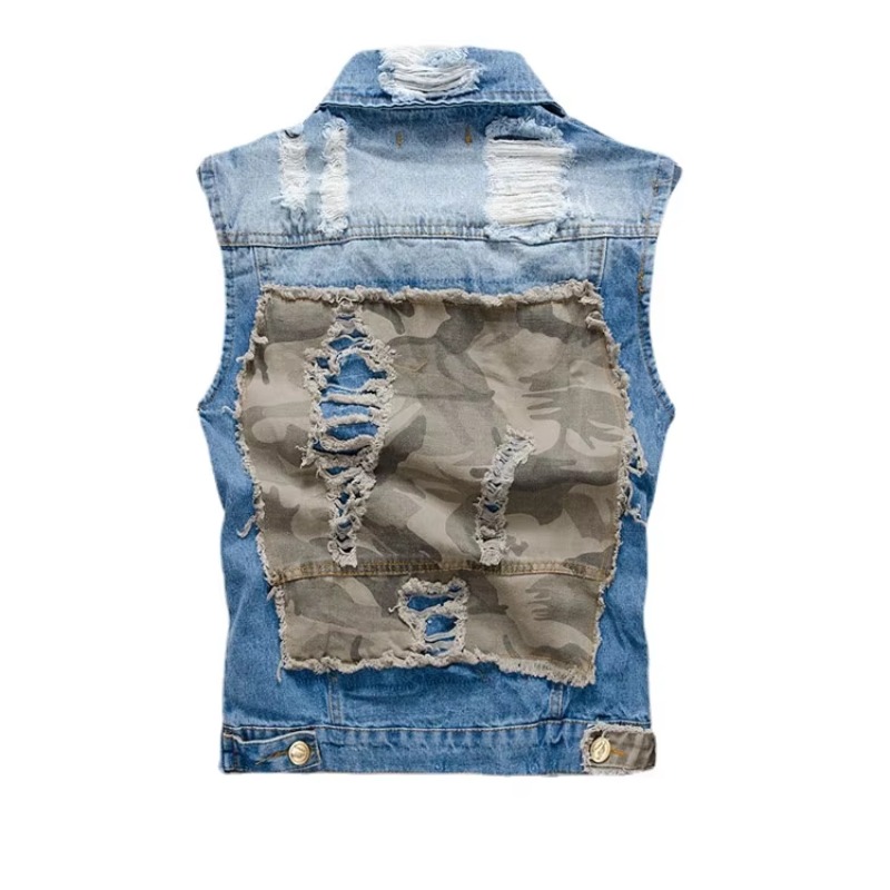 Erkekler Ince Kot Yelekler Cek - Street Fashion Jeans Men incelemesi ve fiyatı