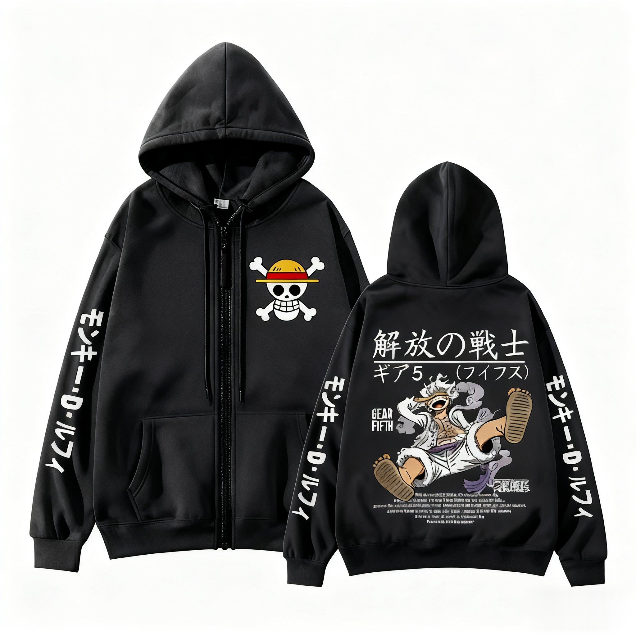 Monkey D. Luffy Gear 5 One Pie - Street Fashion Jacket Men incelemesi ve fiyatı