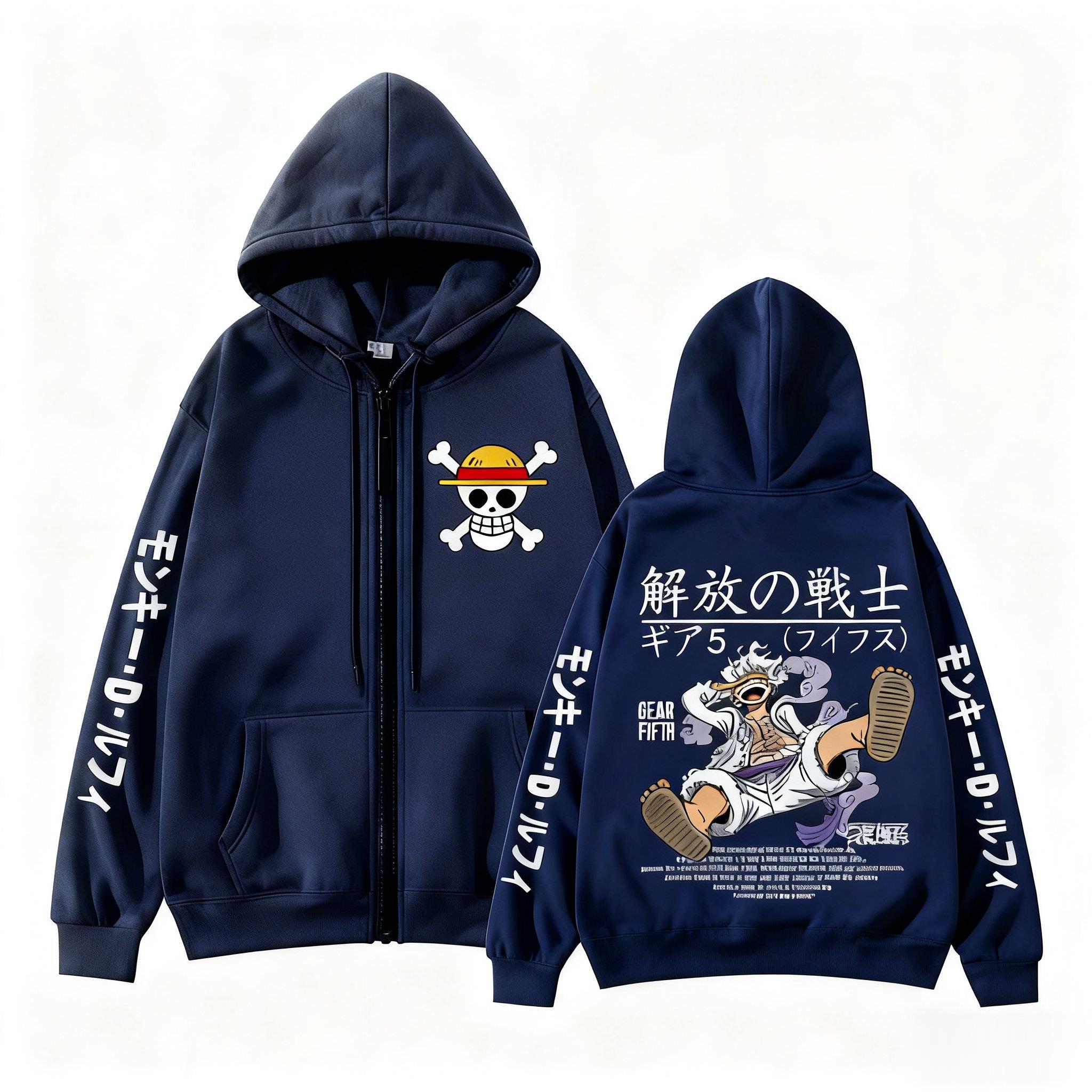 Monkey D. Luffy Gear 5 One Pie - Street Fashion Jacket Men incelemesi ve fiyatı