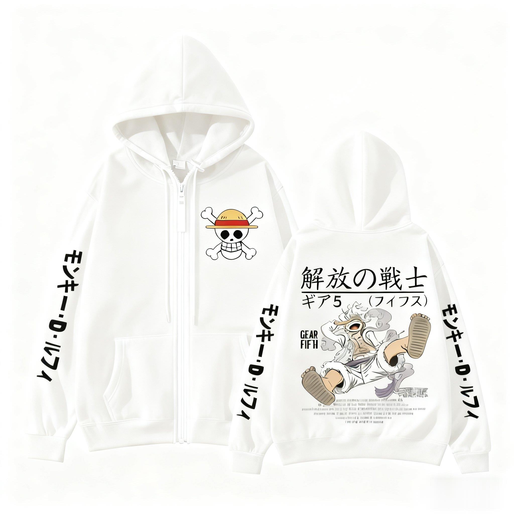 Monkey D. Luffy Gear 5 One Pie - Street Fashion Jacket Men incelemesi ve fiyatı