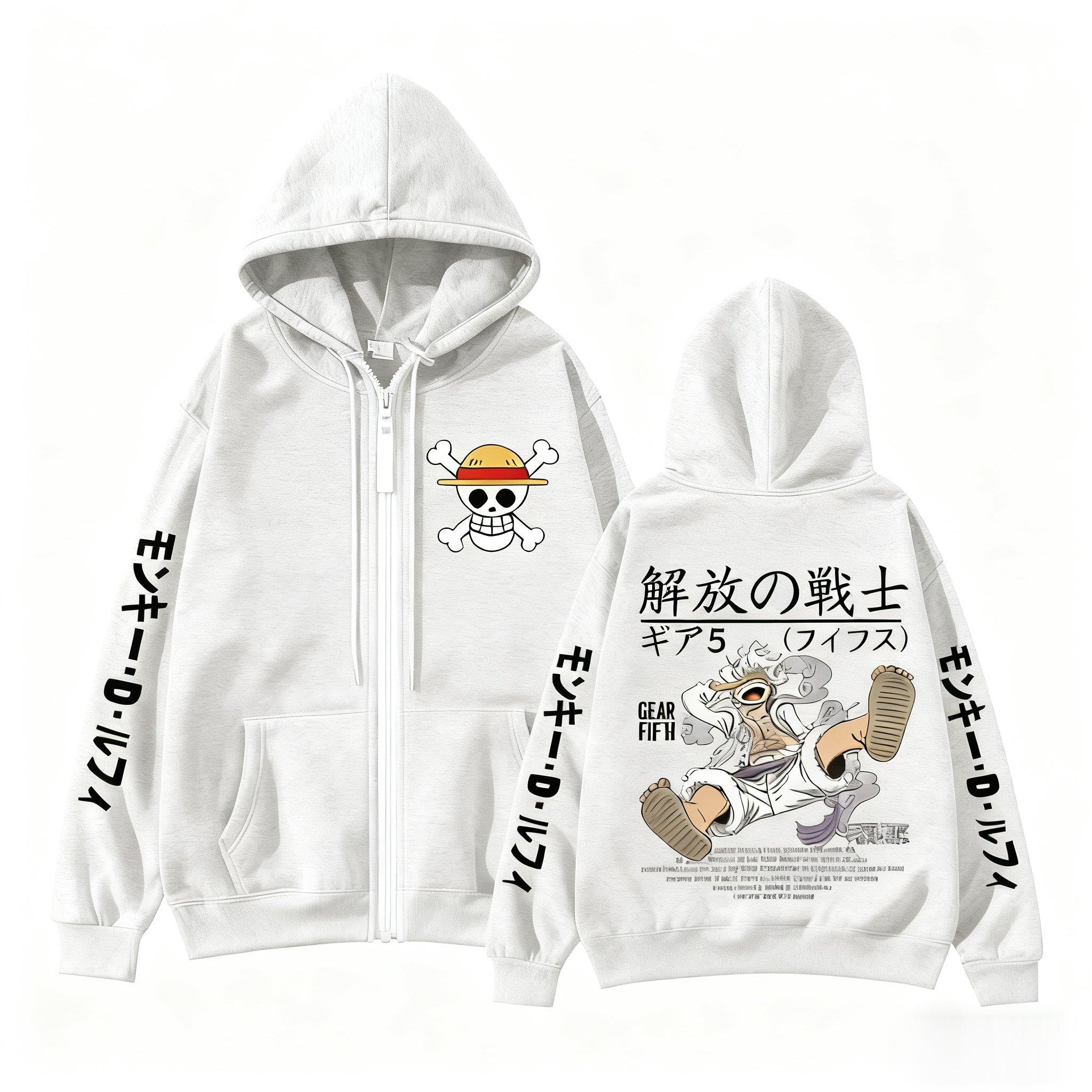 Monkey D. Luffy Gear 5 One Pie - Street Fashion Jacket Men incelemesi ve fiyatı