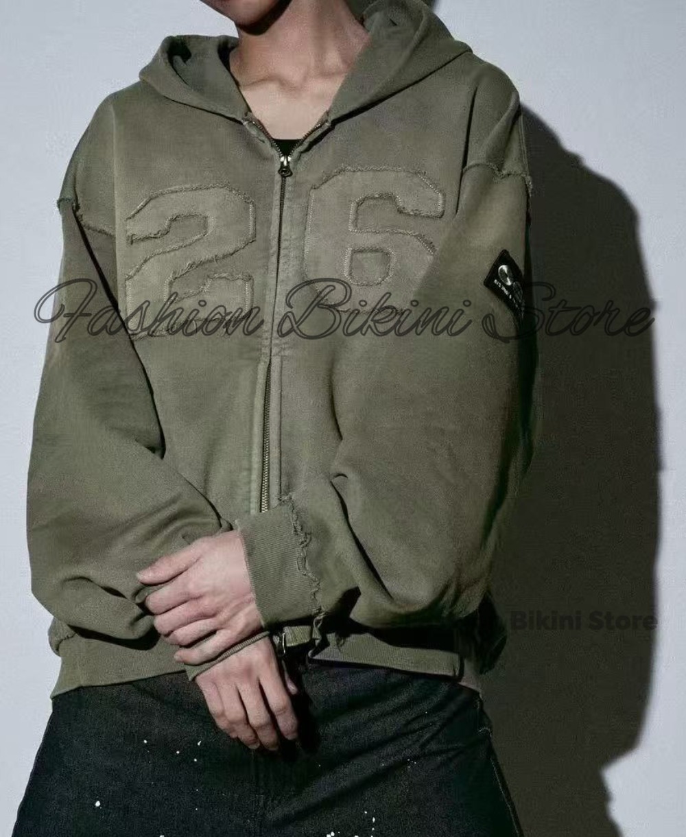 YENİ Yıkanmış Gri Retro Kapüşo - Street Fashion Jacket Men incelemesi ve fiyatı