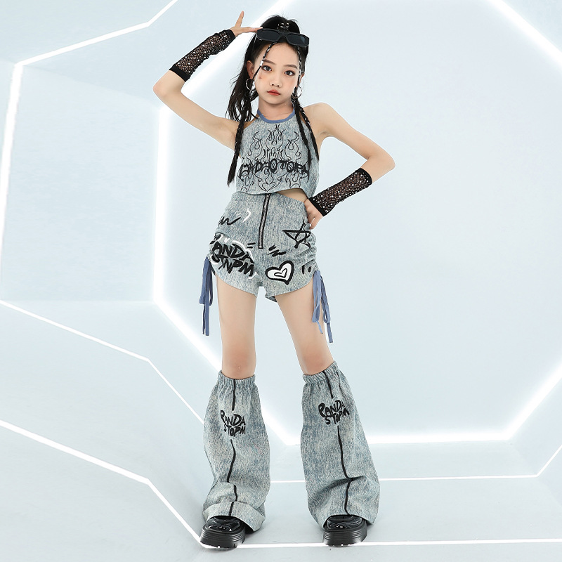 Serin Kız Hip Hop Kot Üstleri  - Street Fashion Outfit Girl incelemesi ve fiyatı