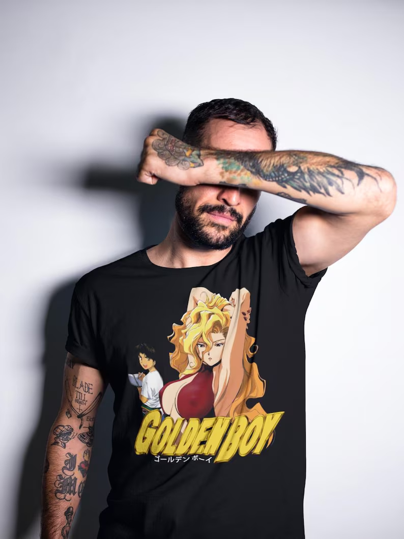 Golden Boy T-shirt Vintage Bol - Street Fashion For Boy incelemesi ve fiyatı