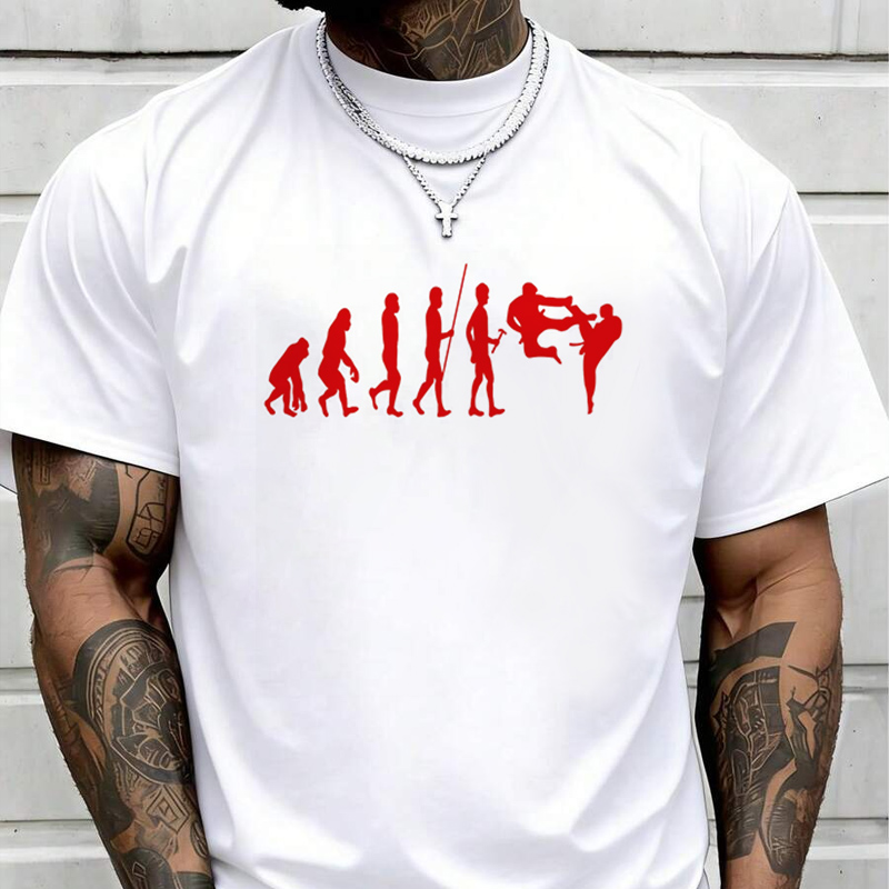 Karate Evolution Baskılı Erkek - Street Fashion Evolution incelemesi ve fiyatı