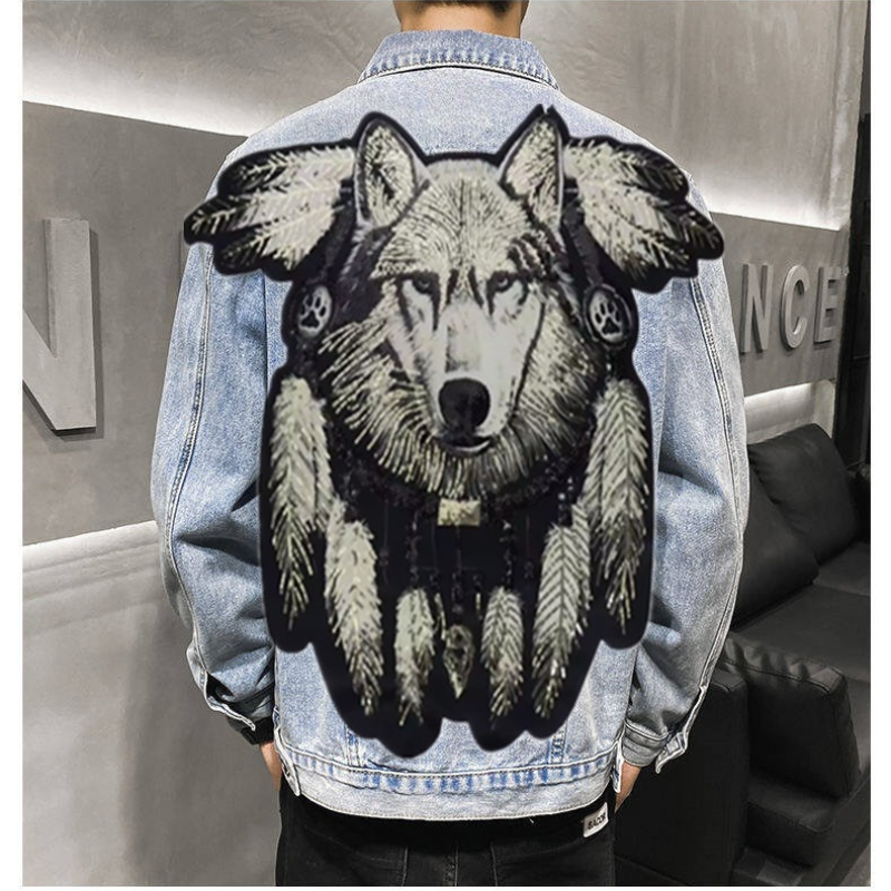 Amerika Vintage Ağır Kurt Işle - Street Fashion Jeans Men incelemesi ve fiyatı
