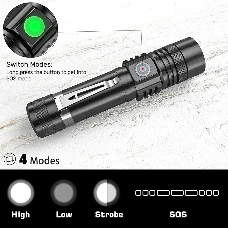 T6 LED Şarj Edilebilir El Fene - Street Fashion Blog incelemesi ve fiyatı