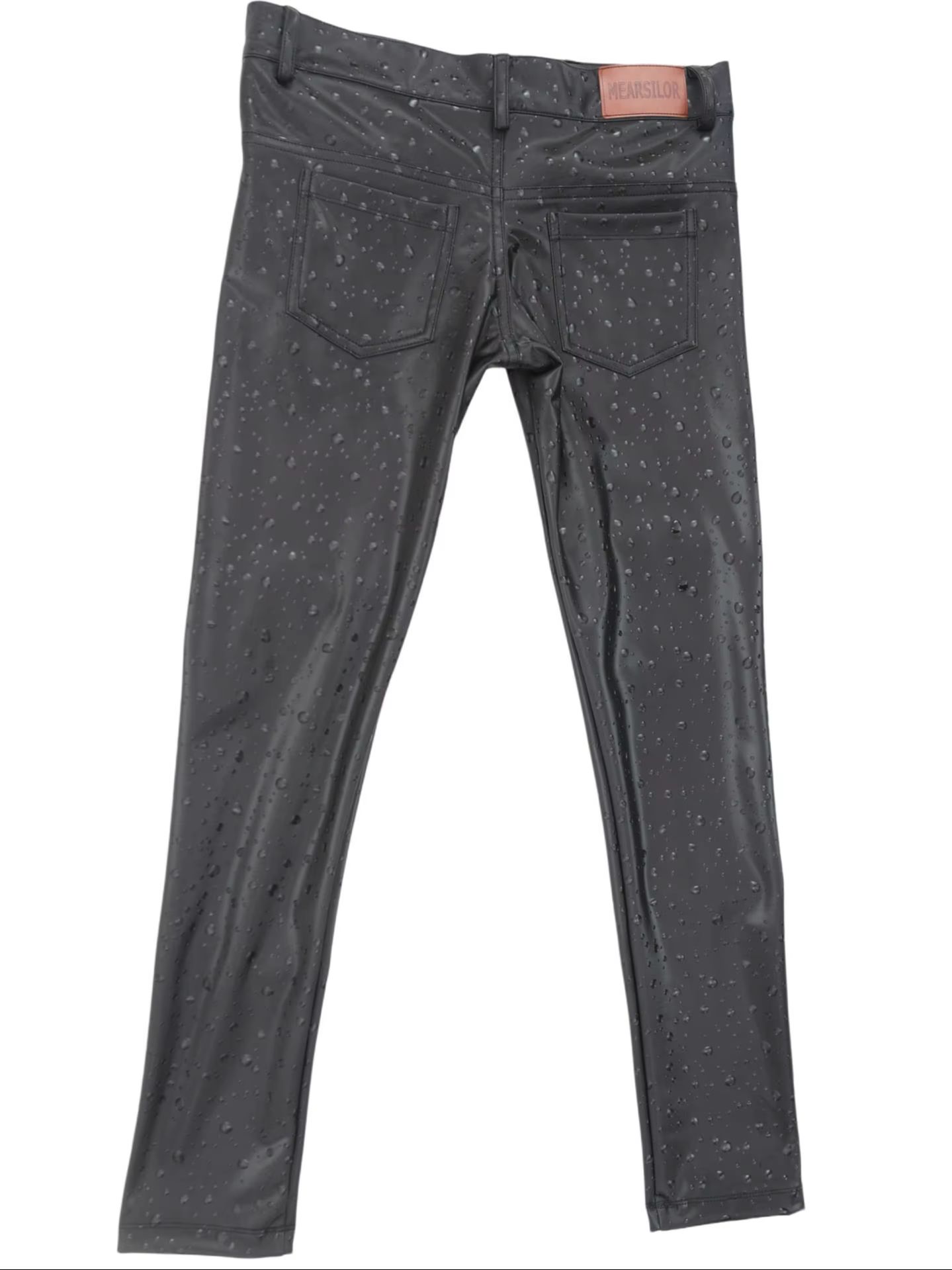 3D Su Damlası Baskı Elastik PU - Street Fashion Jeans Men incelemesi ve fiyatı