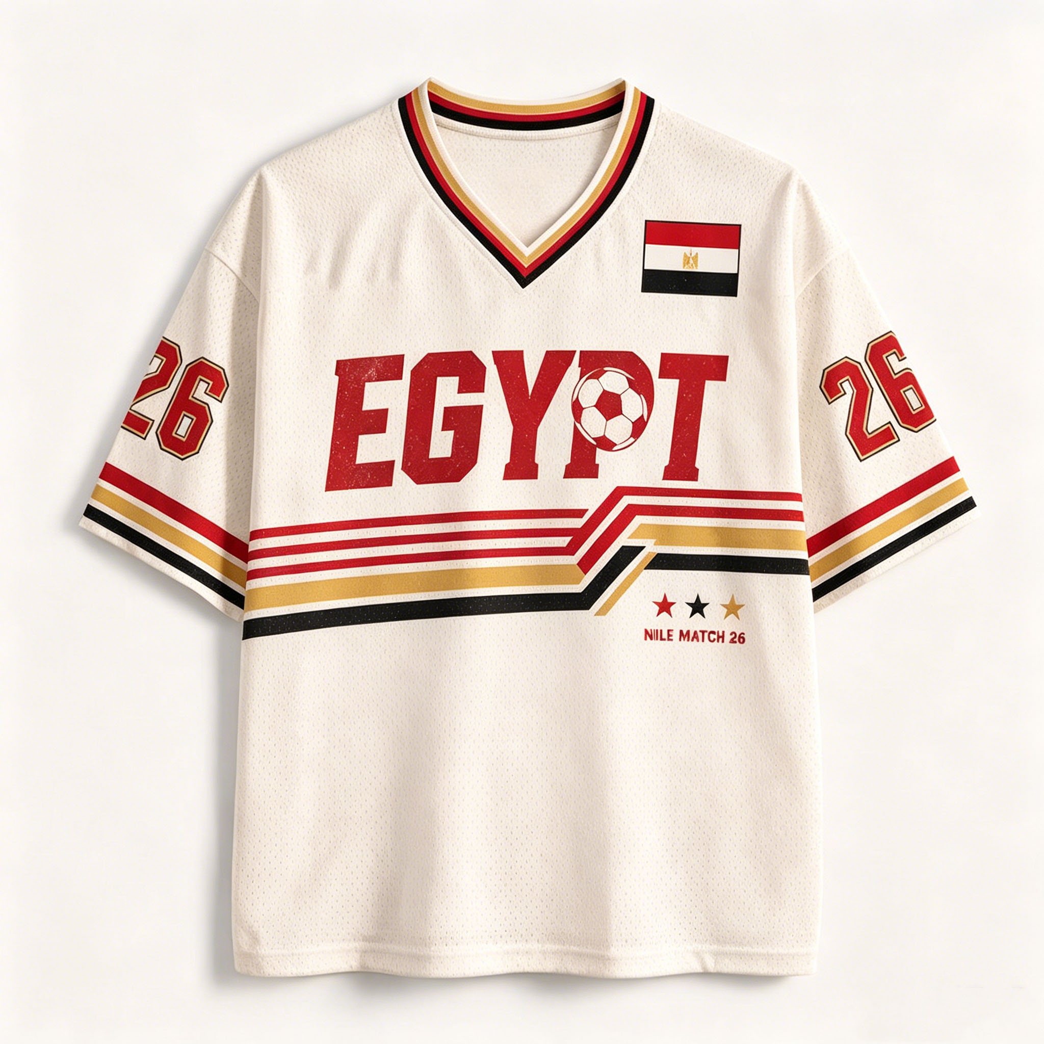 2026 Mısır forması retro V yak - Street Fashion Egypt incelemesi ve fiyatı